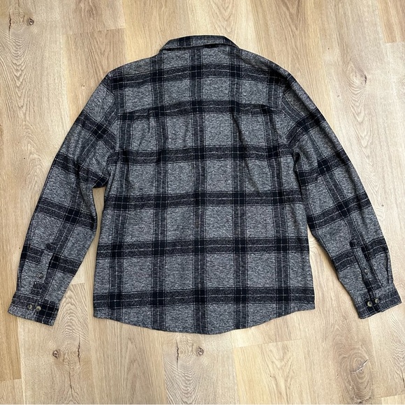 NWT Colorado Clothing Black and Gray Plaid Flannel Shirt - Picture 2 of 9